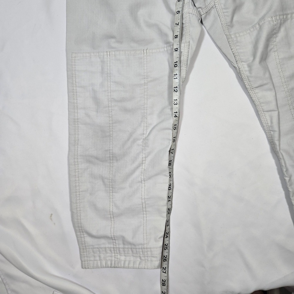 Gracie Barra BJJ Gi Pants Mens A1 White Ripstop Equipe Brazilian Jiu Jitsu - Picture 7 of 11
